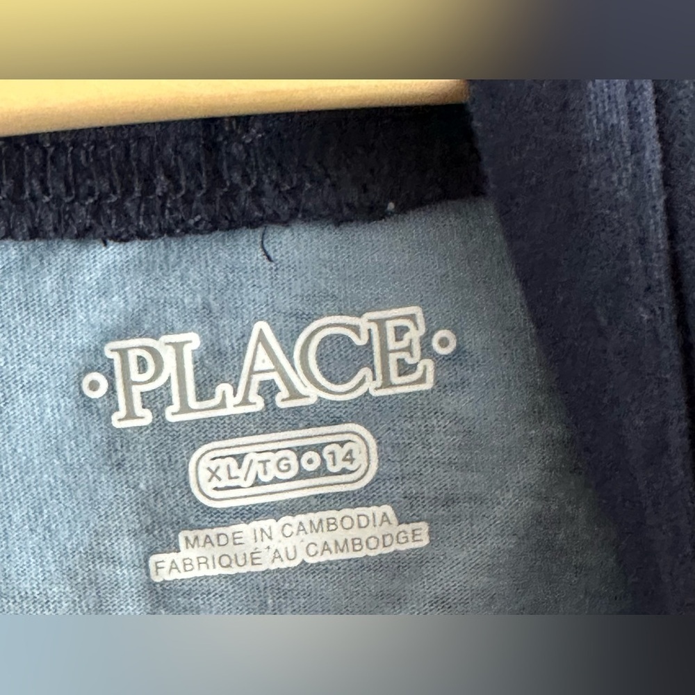 🎁The Children's Place: Boys Hooded Long Sleeve Shirt- Size XL🎁 - Picture 5 of 6